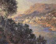 Claude Monet Monte Carlo vu de Roquebrune oil painting